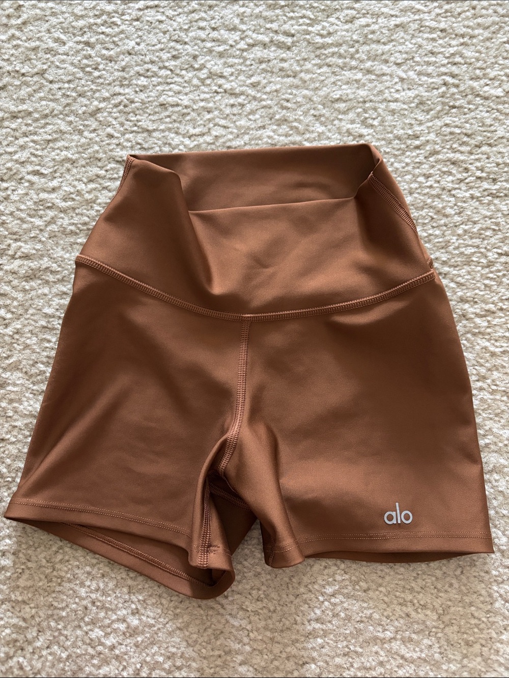 Alo airlift short 3” brown XS